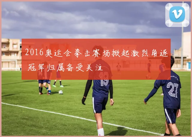 2016奥运会拳击赛场掀起激烈角逐 冠军归属备受关注